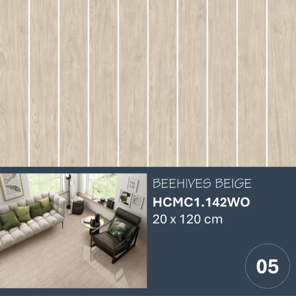 Bộ Sưu Tập Gạch Giả Gỗ 20x120cm An Khánh