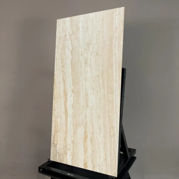 HCMC1.53MA - MARBLE TRAVEKAR BEIGE MÀU KEM MỜ - 60 x 120 cm