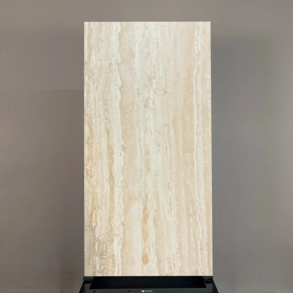 HCMC1.53MA - MARBLE TRAVEKAR BEIGE MÀU KEM MỜ - 60 x 120 cm