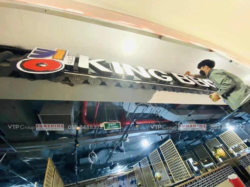 Gạch Terrazzo Tại King BBQ Cần Thơ 