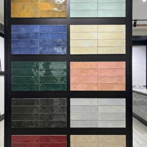 GẠCH THẺ BÓNG GỢN SÓNG 75x300mm CERAMIC TRUNG QUỐC - AN KHÁNH HOUSE