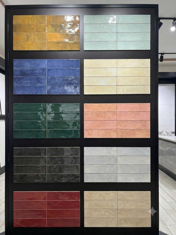 GẠCH THẺ BÓNG GỢN SÓNG 75x300mm CERAMIC TRUNG QUỐC – AN KHÁNH HOUSE