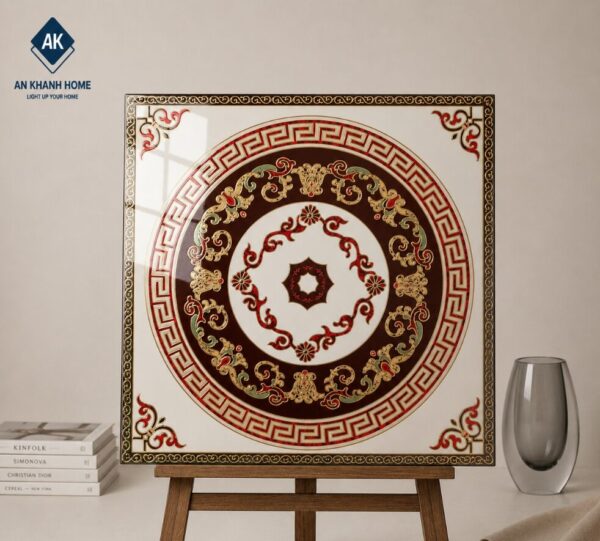 GẠCH THẢM ÉP KÍNH 60X60cm – PHONG CÁCH CỔ ĐIỂN