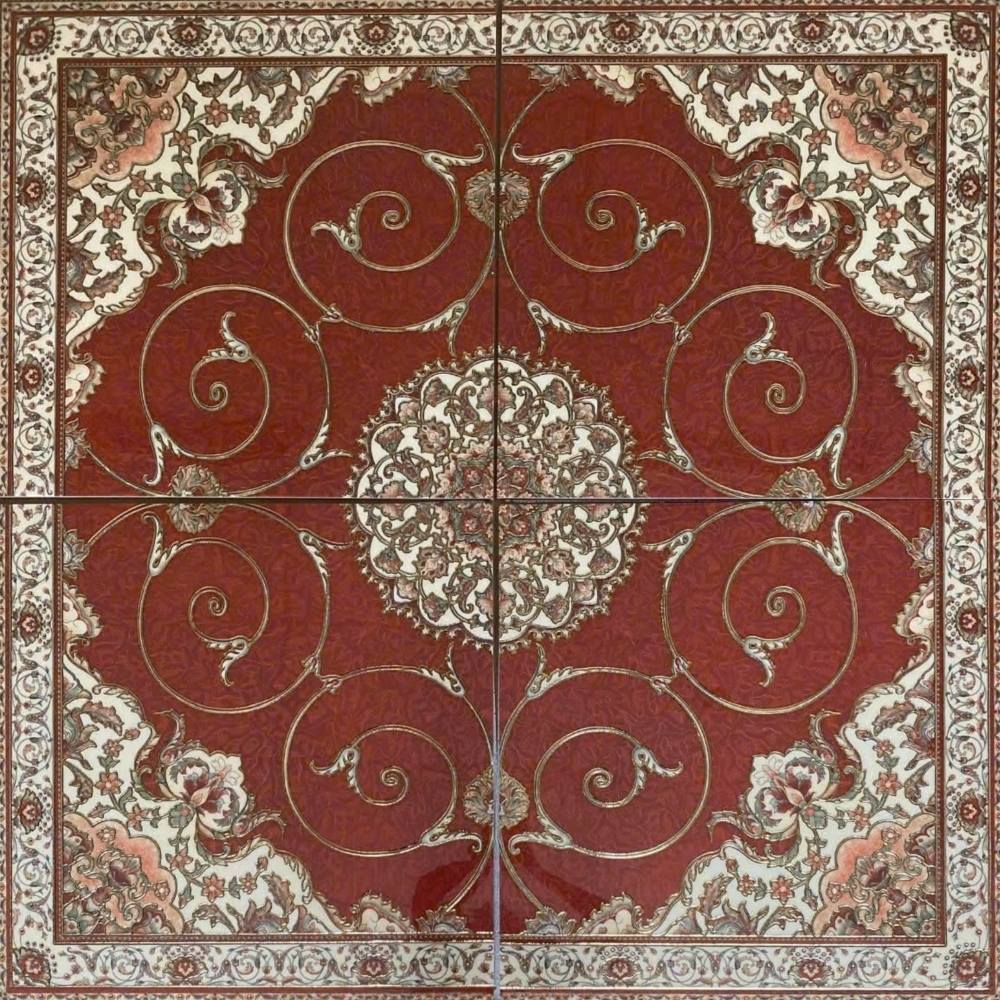 GẠCH THẢM ÉP KÍNH 60X60cm – PHONG CÁCH CỔ ĐIỂN