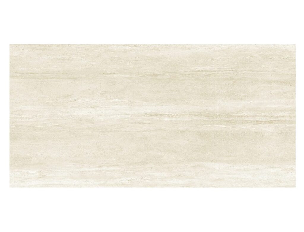 GẠCH TRAVERTINE KEM MỜ VÂN ĐÁ SỌC DƯA – 60X120cm – MALAYSIA – Porcelain