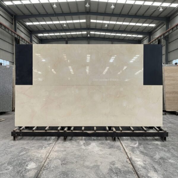 ĐÁ NUNG KẾT KEM VÂN ĐÁ MARBLE BÓNG – 800x2400x15mm – Ấn Độ