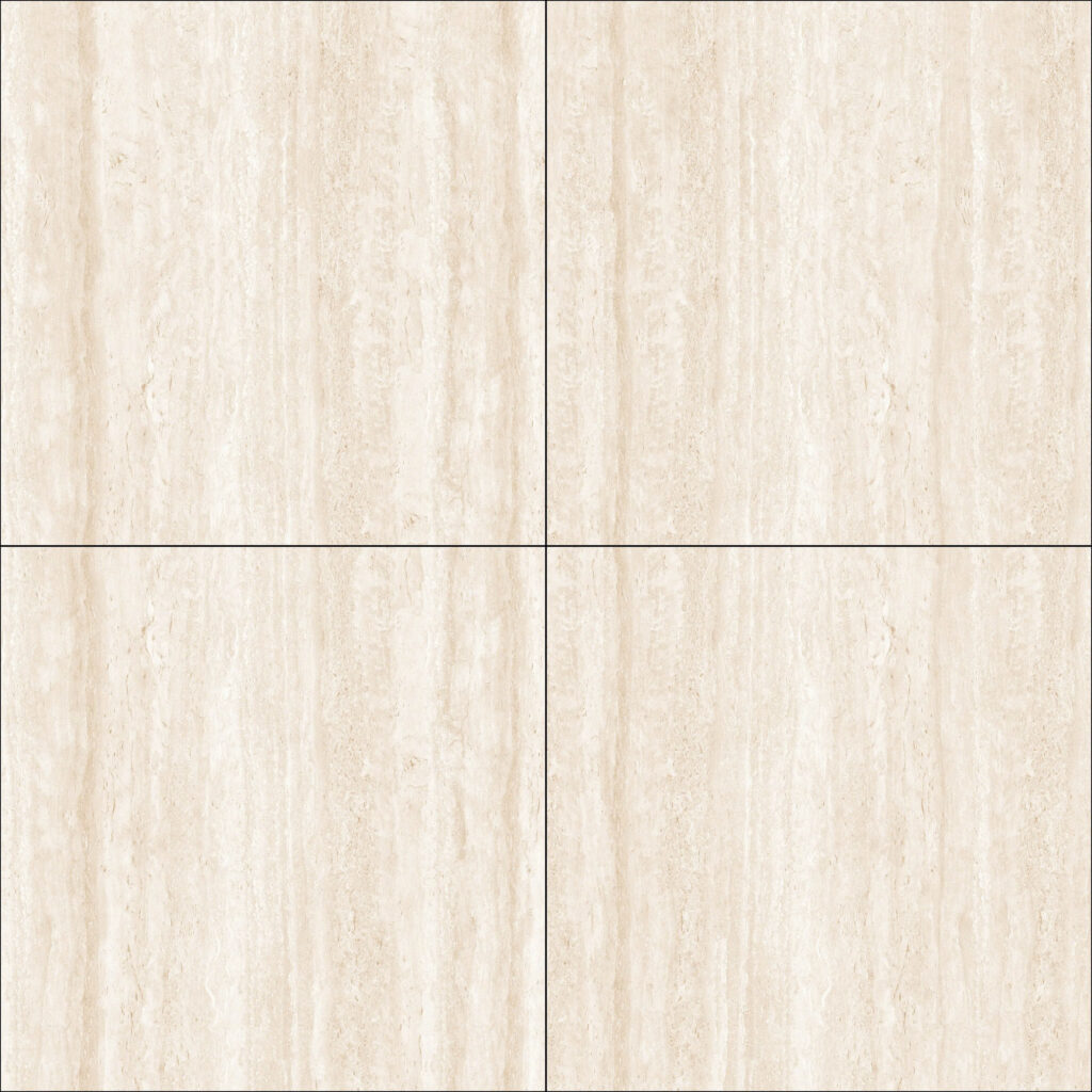 GẠCH TRAVERTINE KEM VÂN ĐÁ MỜ – 80×80 – VietNam – Porcelain