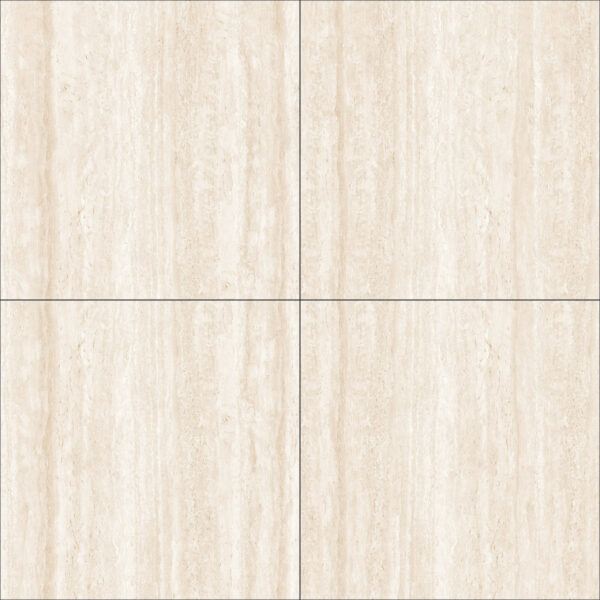 GẠCH TRAVERTINE KEM VÂN ĐÁ MỜ – 80×80 – VietNam – Porcelain