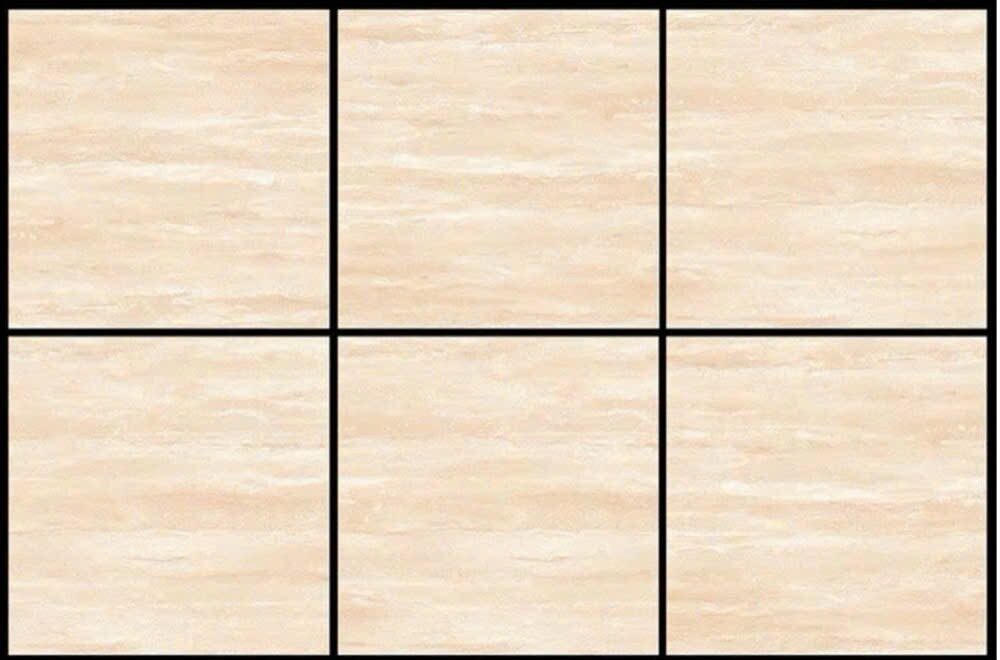 GẠCH TRAVERTINE KEM MỜ VÂN SỌC DƯA  – 60×60 – Ấn Độ  – Porcelain