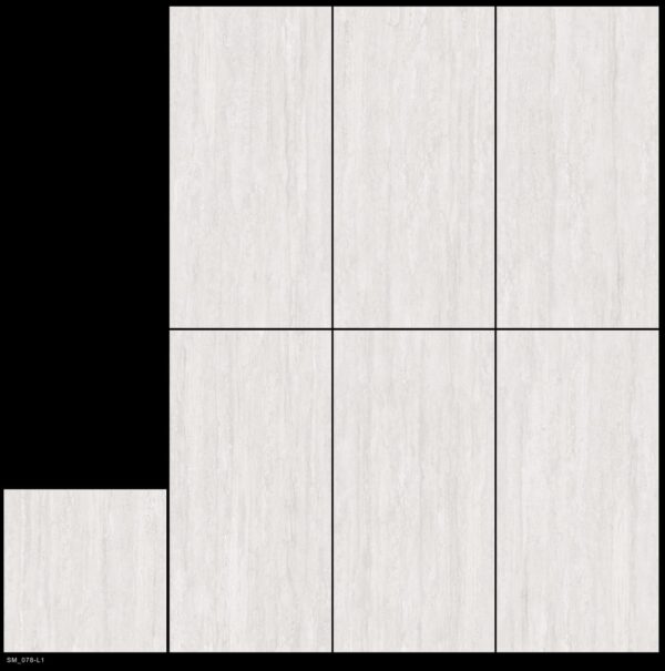 GẠCH TRAVERTINE XÁM MỜ VÂN ĐÁ SỌC DƯA – 60X120cm – Ấn ĐỘ – Porcelain